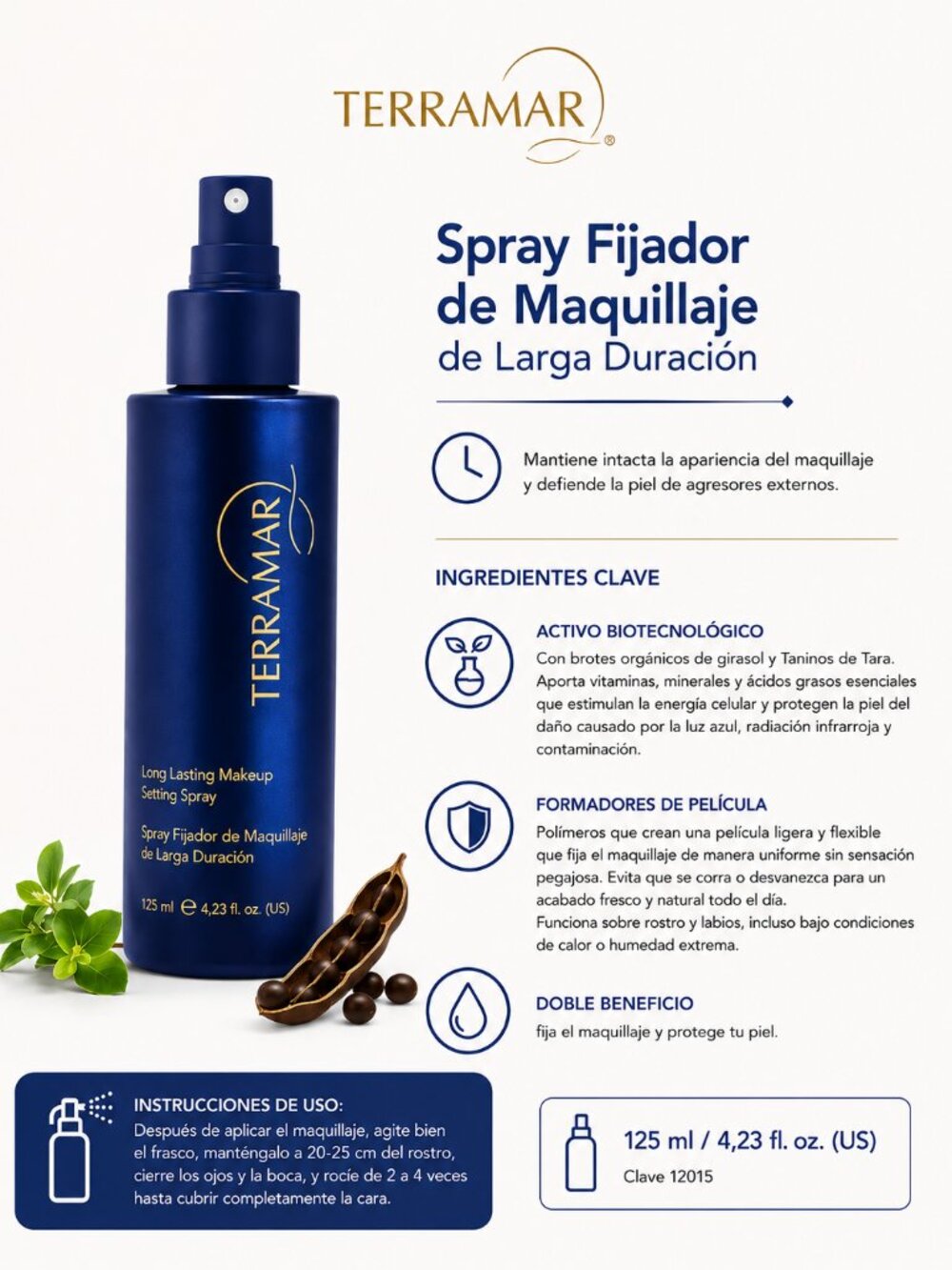 Spray Fijador de Maquillaje/Makeup Setting Spray